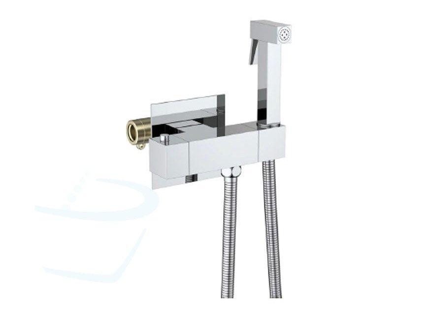 Toiletdouche Square Mount-Mixer Thermo Set