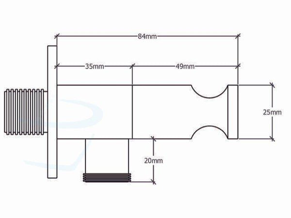 toiletdouche wandhouder matwit afmetingen