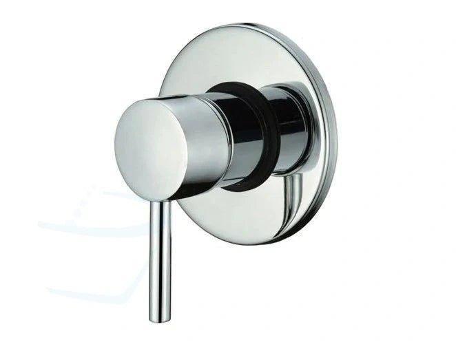 Chrome Round Inbouw Design Mixer & Stopkraan Warm water